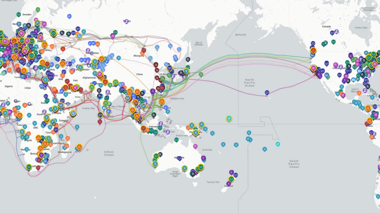 Mapping China's Tech Giants