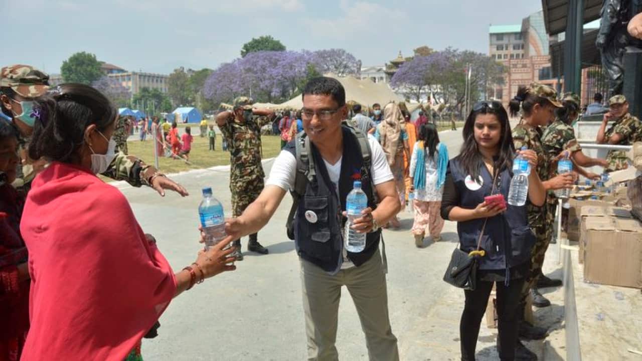 Nepal quake aid