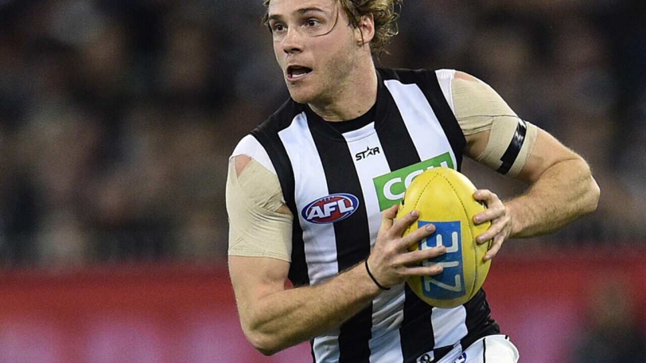 Ben Sinclair of the Magpies