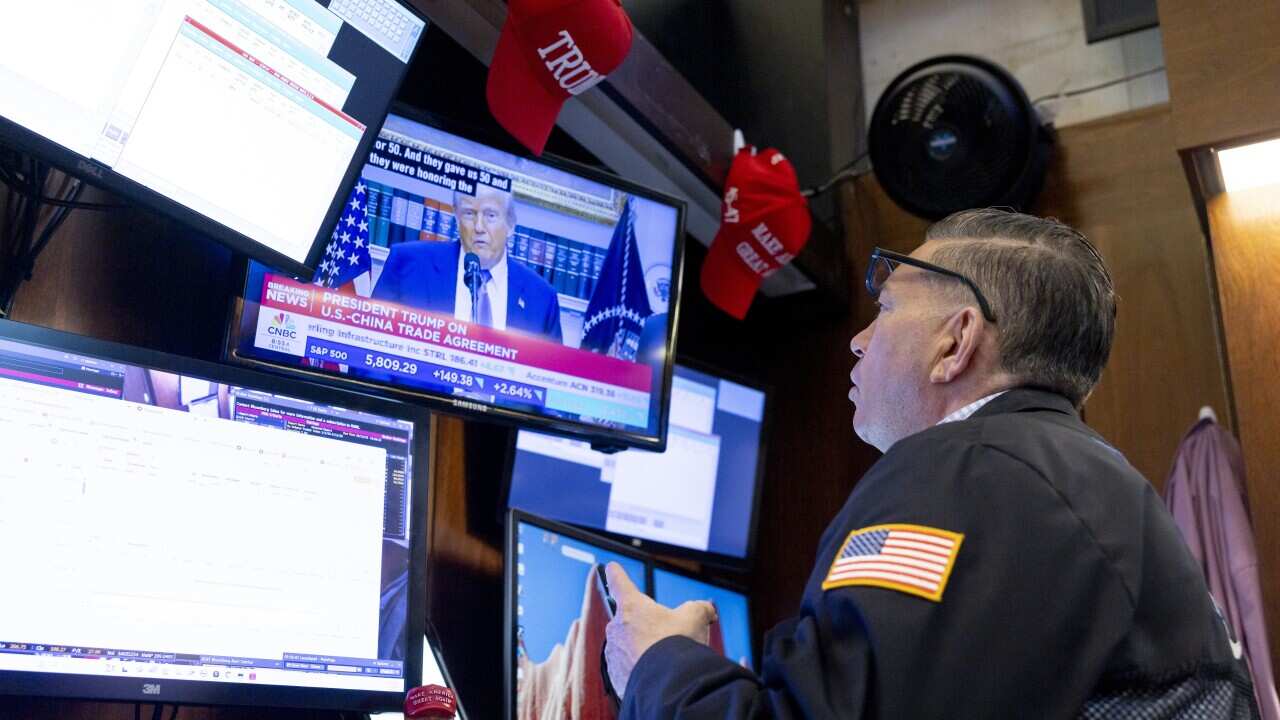 New York Stock Exchange reacts to US-China trade deal