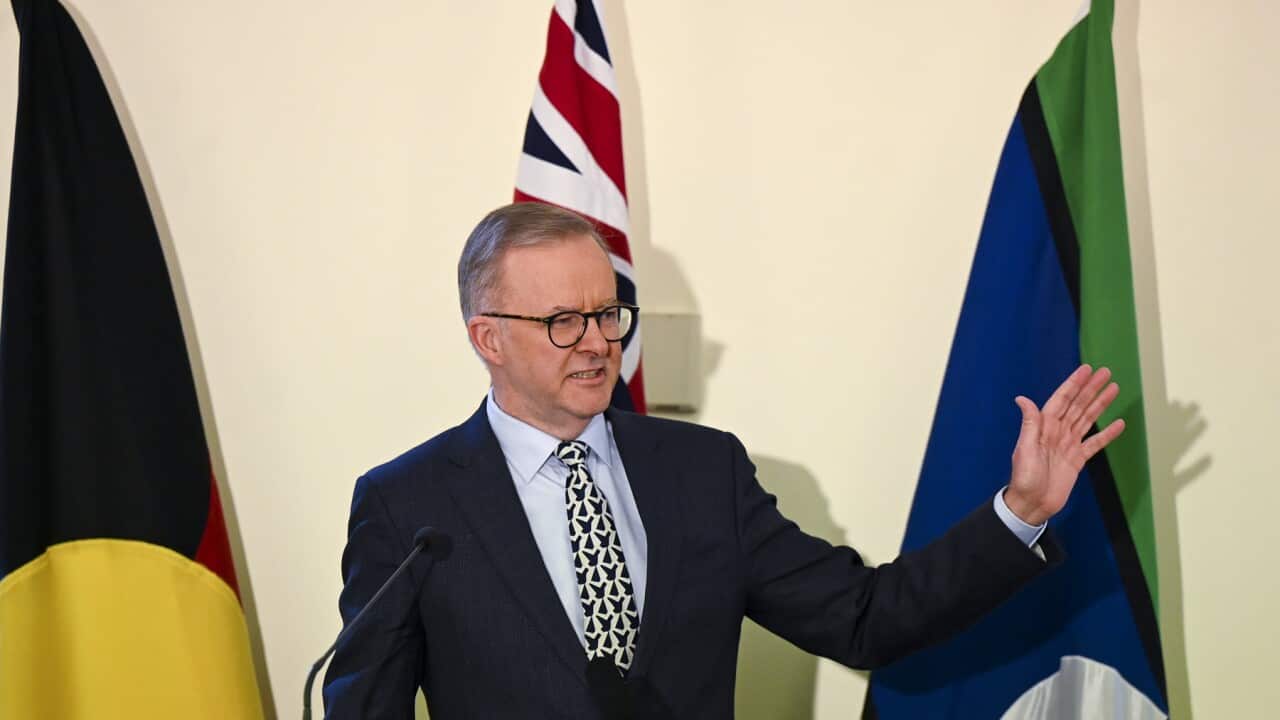 Australia's Prime Minister at a Labor party caucus.