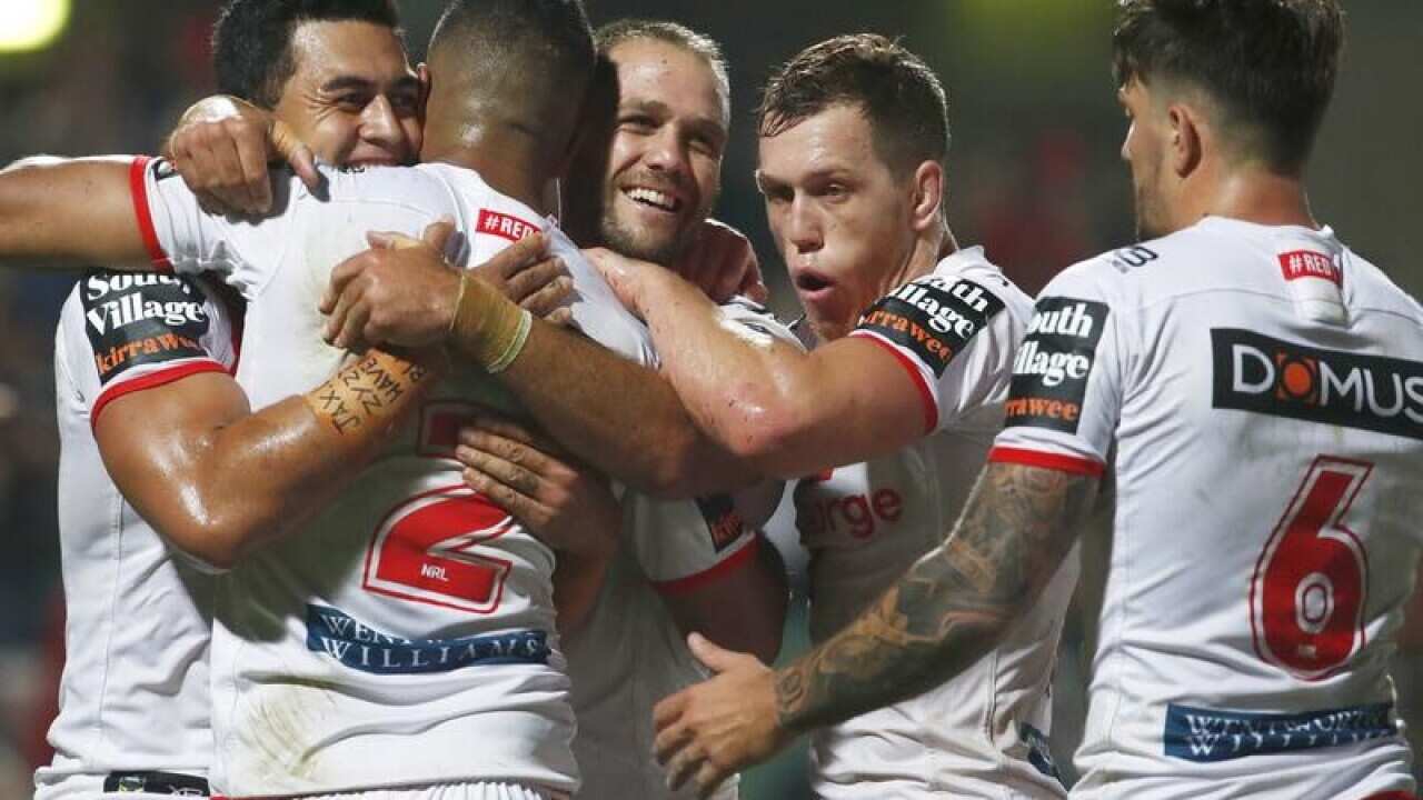 Dragons players react.