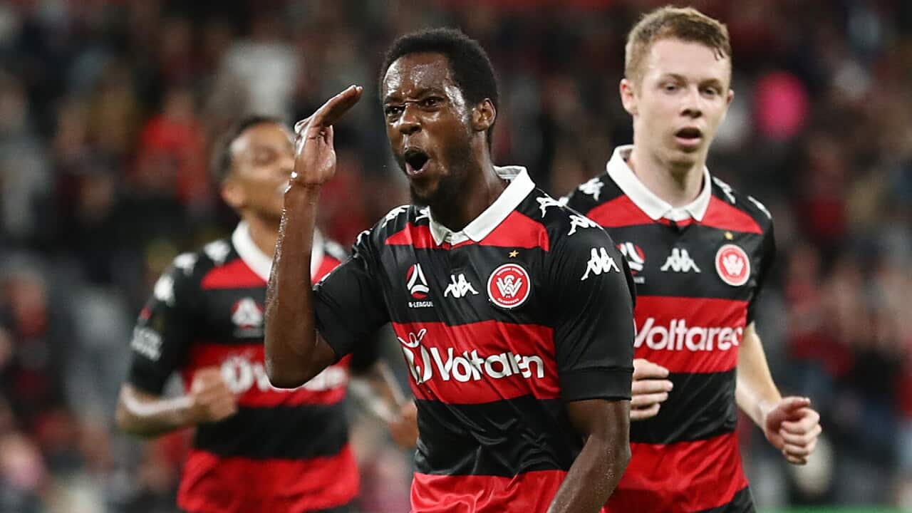 Bruce Kamau mchezaji wa Western Sydney Wanderers FC