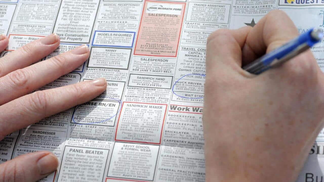 Newspaper job advertising in Canberra