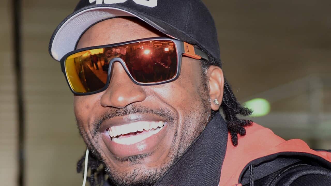 Melbourne Renegades batsman Chris Gayle