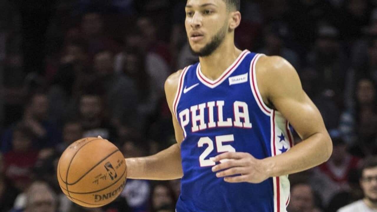 Philadelphia 76ers' Ben Simmons in action