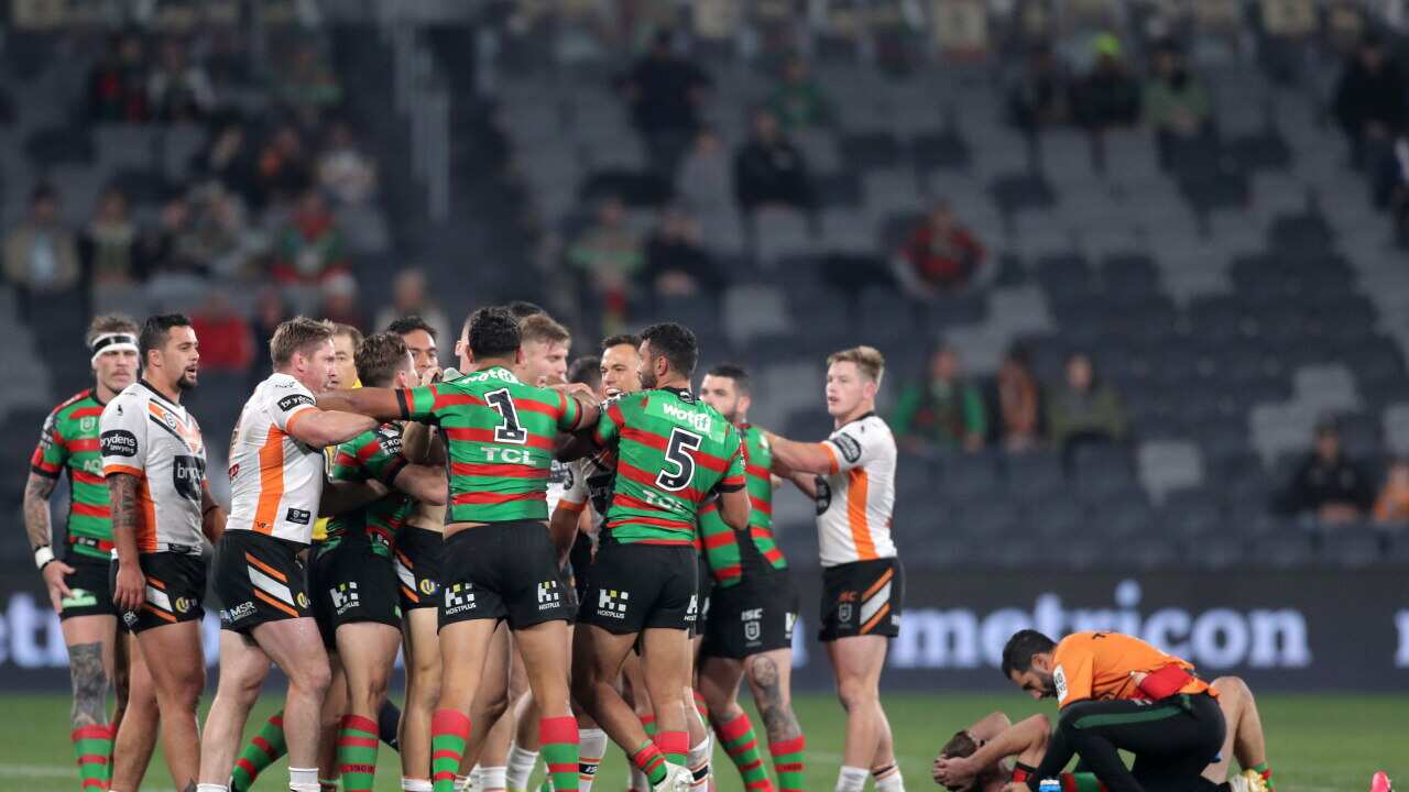 NRL Rd 9 - Rabbitohs v Tigers