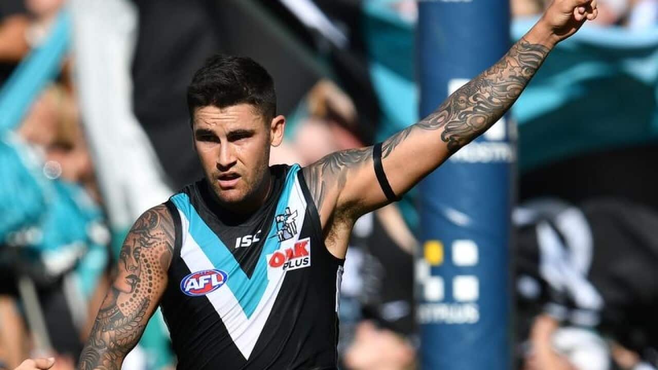 Port Adelaide Power player Chad Wingard