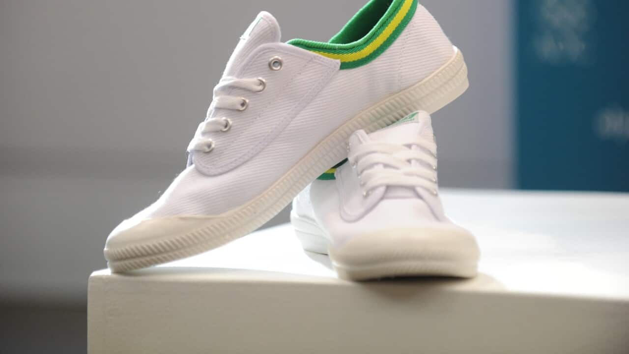 A 2011 file image of a pair of Volleys.