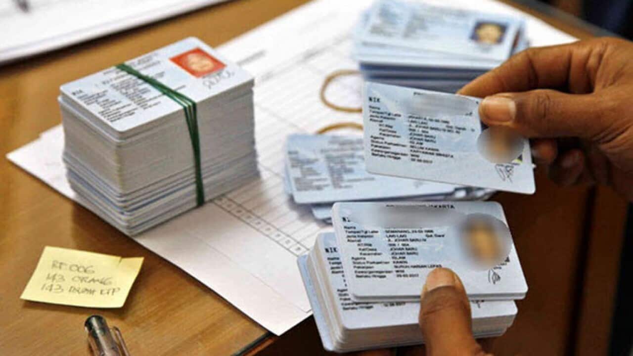 Indonesian electronic identification card (e-KTP)