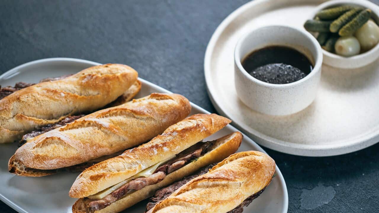 French dip sandwich-image