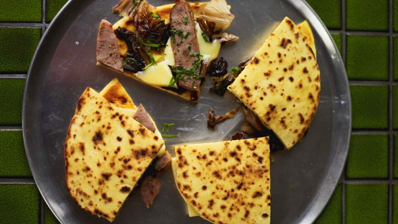 Umbrian flatbreads (torta al testo)