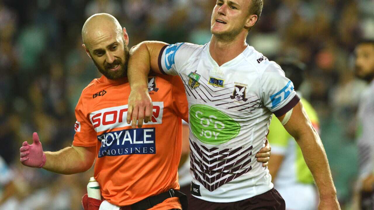 Daly Cherry-Evans of the Sea Eagles.