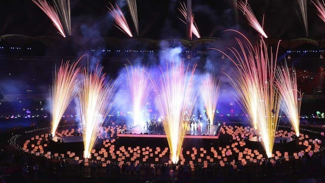 Closing ceremony of the 2018 Commonwealth Games on the Gold Coast