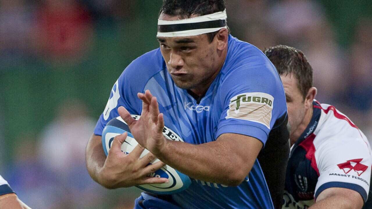 Wallabies prop Tetera Faulkner