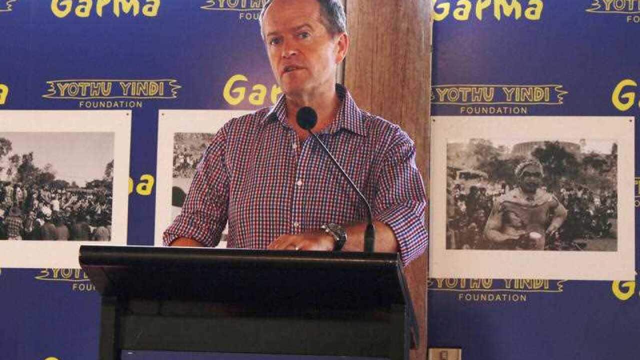 Bill Shorten Garma 2016