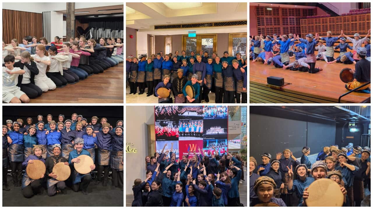 Photos of Murtala, the co-founder, choreographer and dancer of Suara Indonesia Dance and his charges when rehearsing and performing Aceh traditional dance, Ratueh Doek, in Malaysia and Singapore, July 2026. Photos courtesy: Murtala.