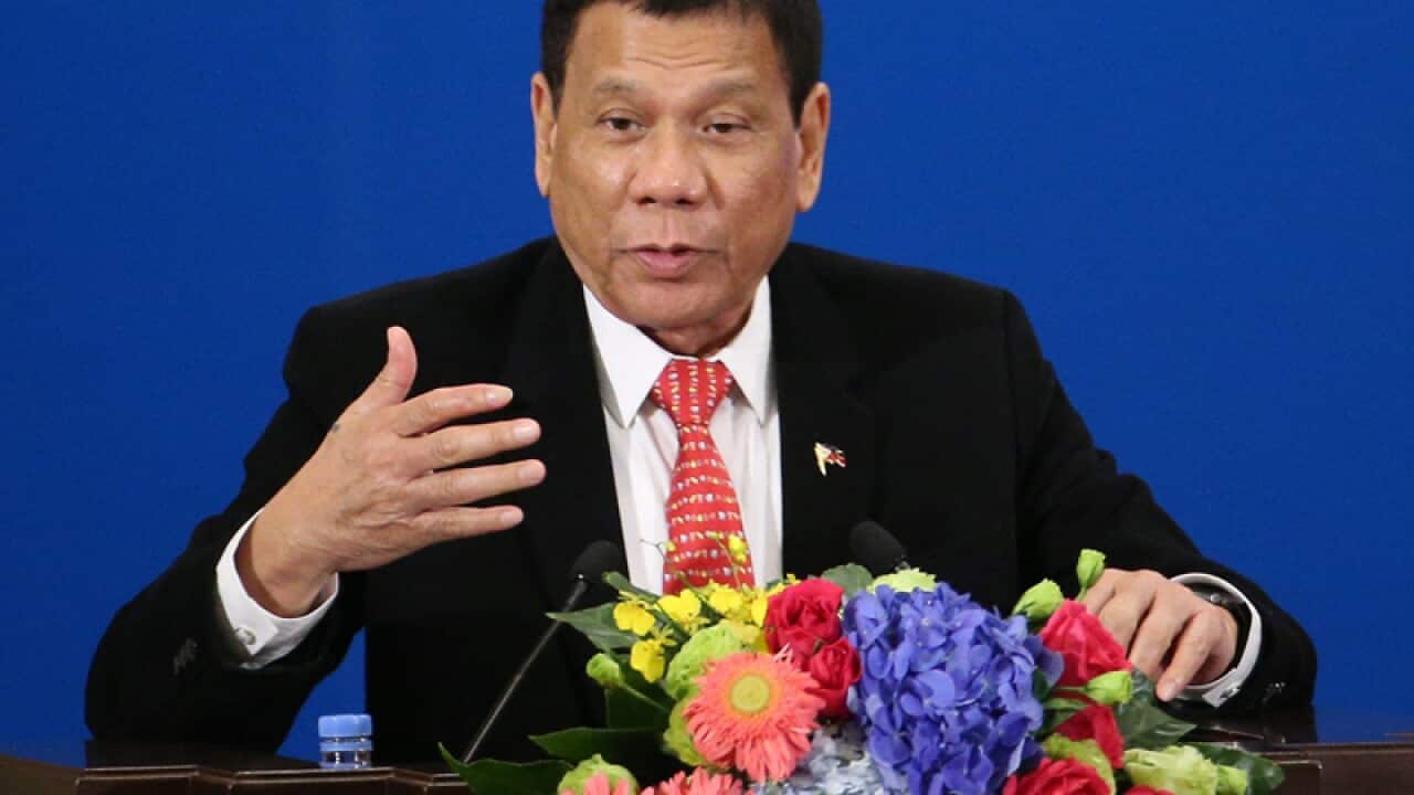 Philippines President Rodrigo Duterte