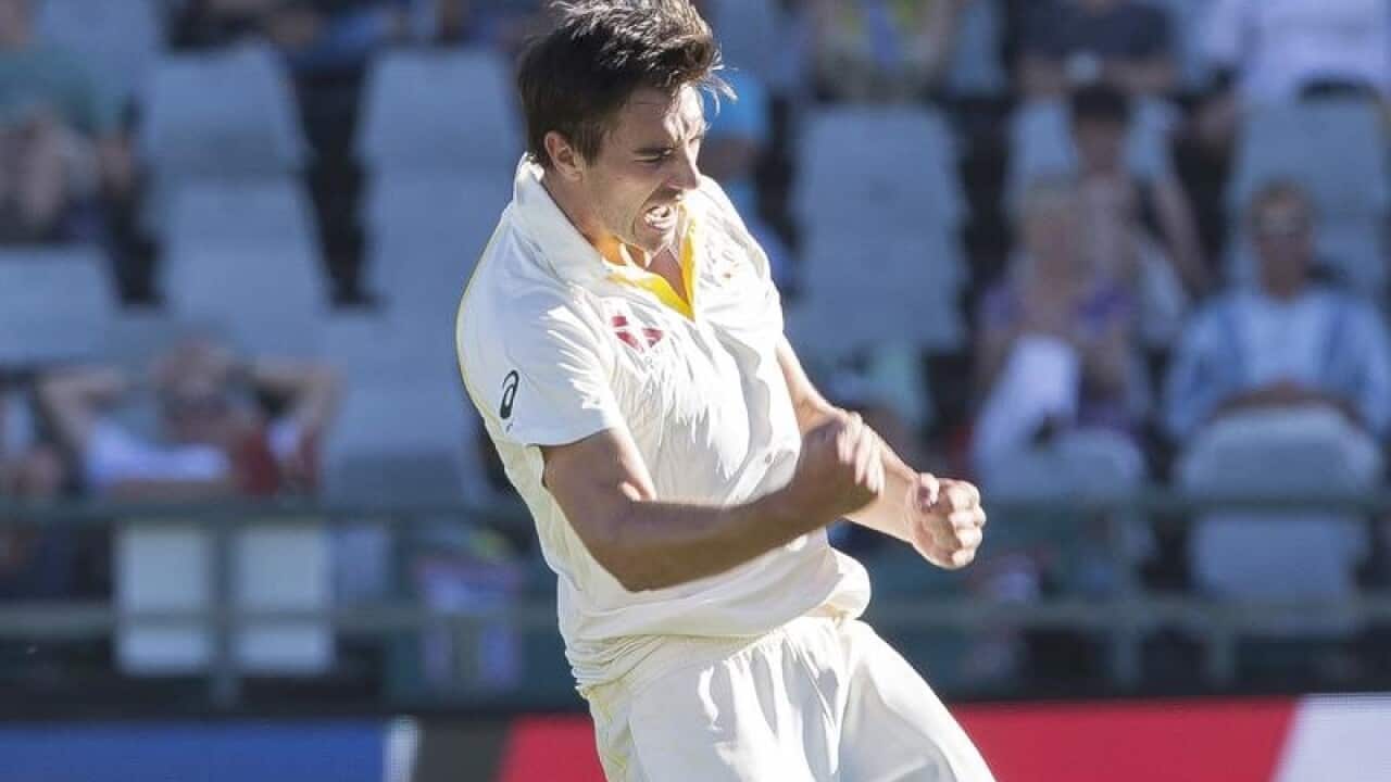 Pat Cummins of Australia.