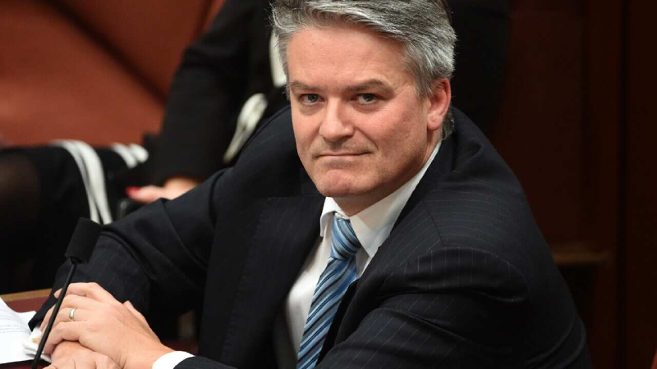 Minister for Finance Mathias Cormann