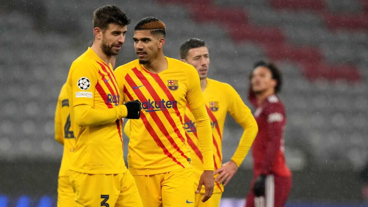Champions League group E soccer match between Bayern Munich and FC Barcelona