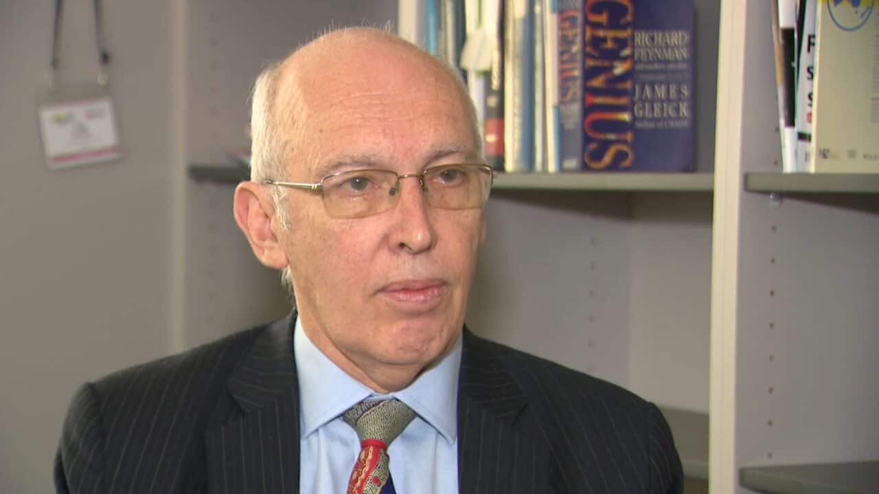 Professor Tim Brown talks to SBS News.