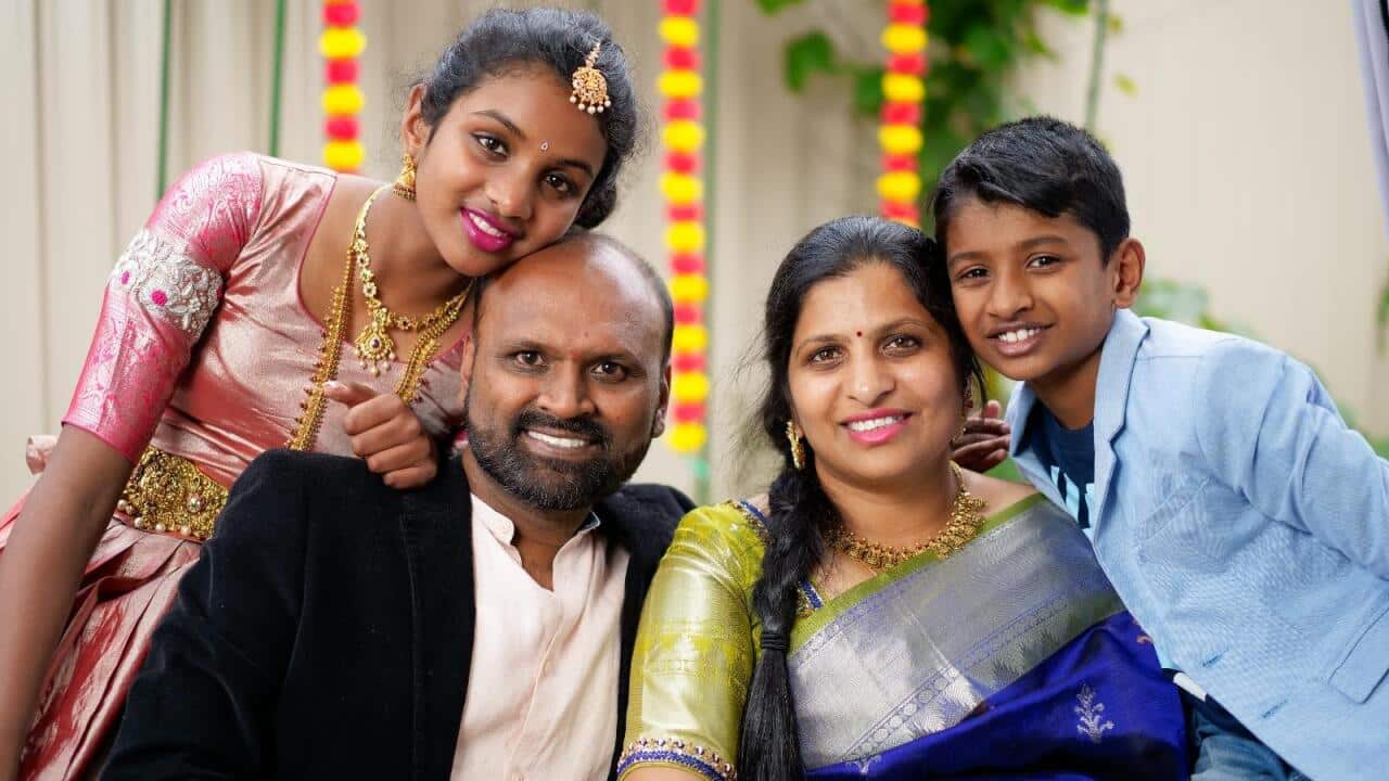 Karthika Modugu_Family