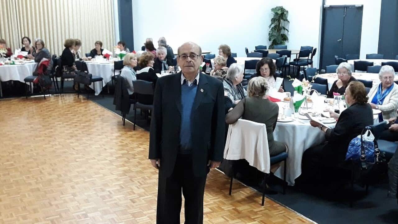 Pronia's "Volunteer of the Year', Mr Konstantinos Konstantineas