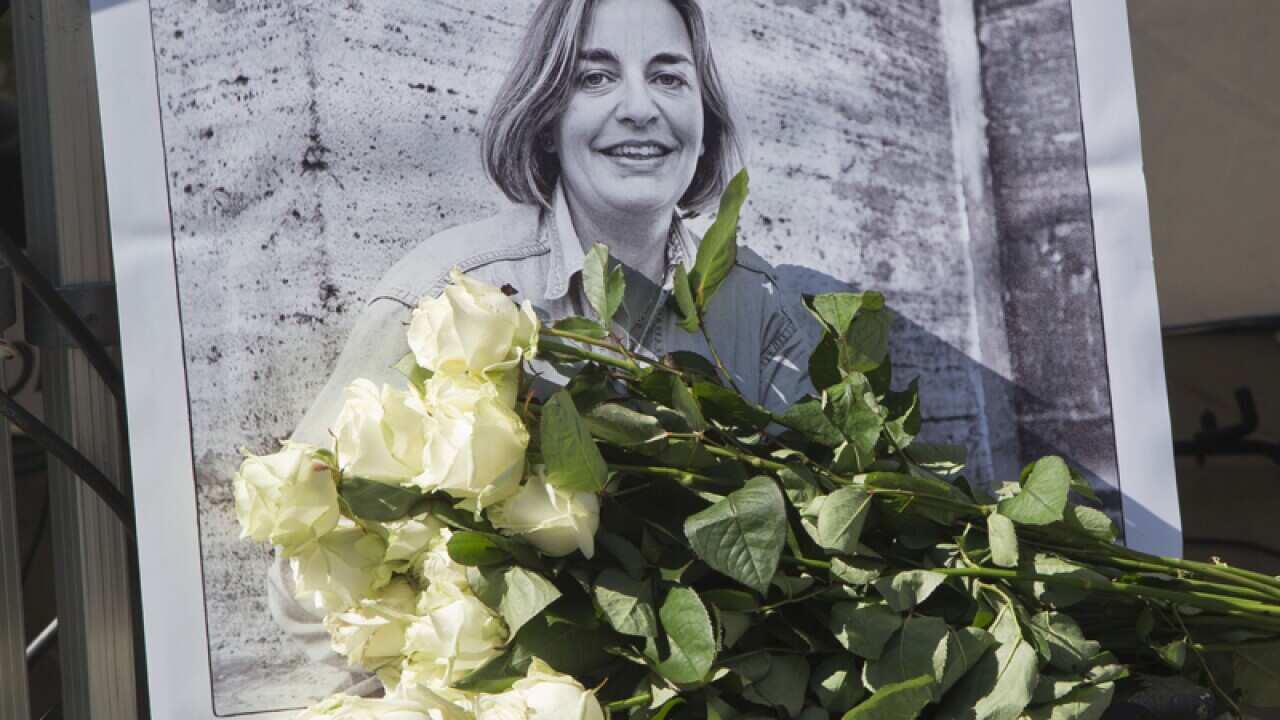 A picture of the Associated Press photographer Anja Niedringhaus