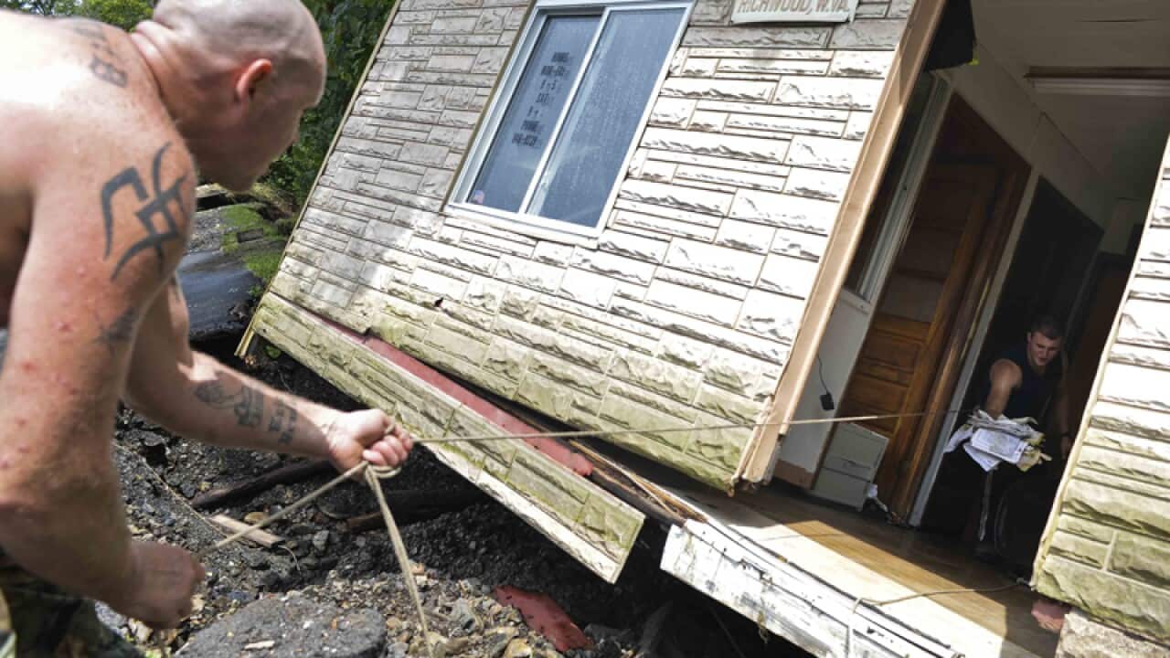 Flooding in Richwood
