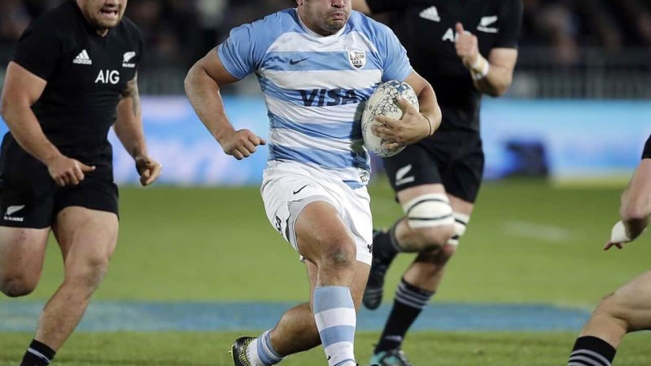 Argentina rugby captain Agustin Creevy