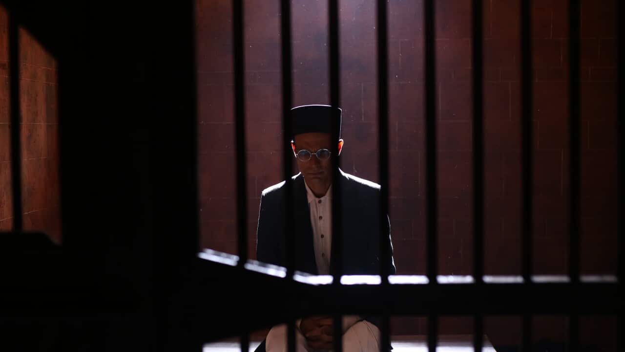 A still image from the Indian film 'Swatantra Veer Savarkar'