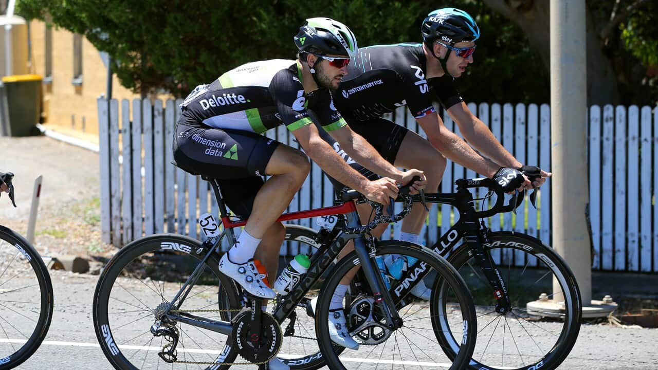 Nathan Haas, Dimension Data, Santos Tour Down Under
