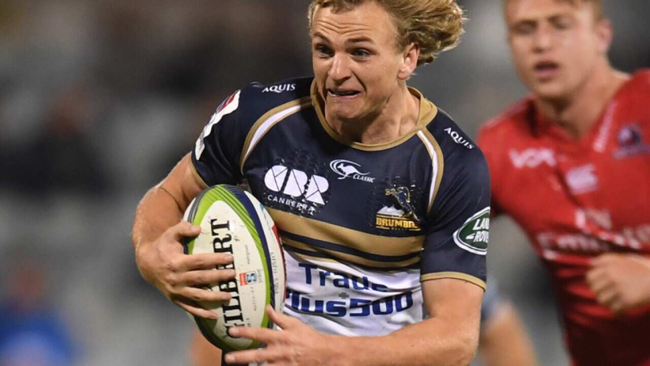 Brumbies halfback Joe Powell