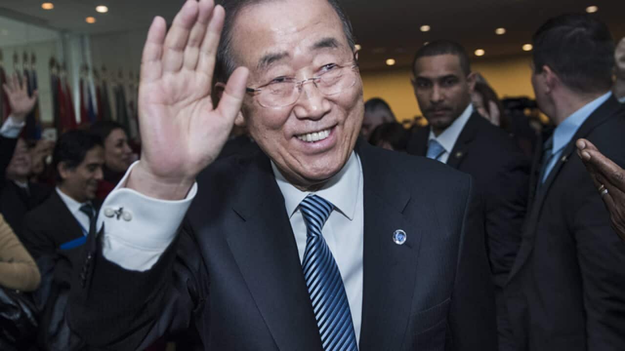 UN Secretary General Ban Ki-moon