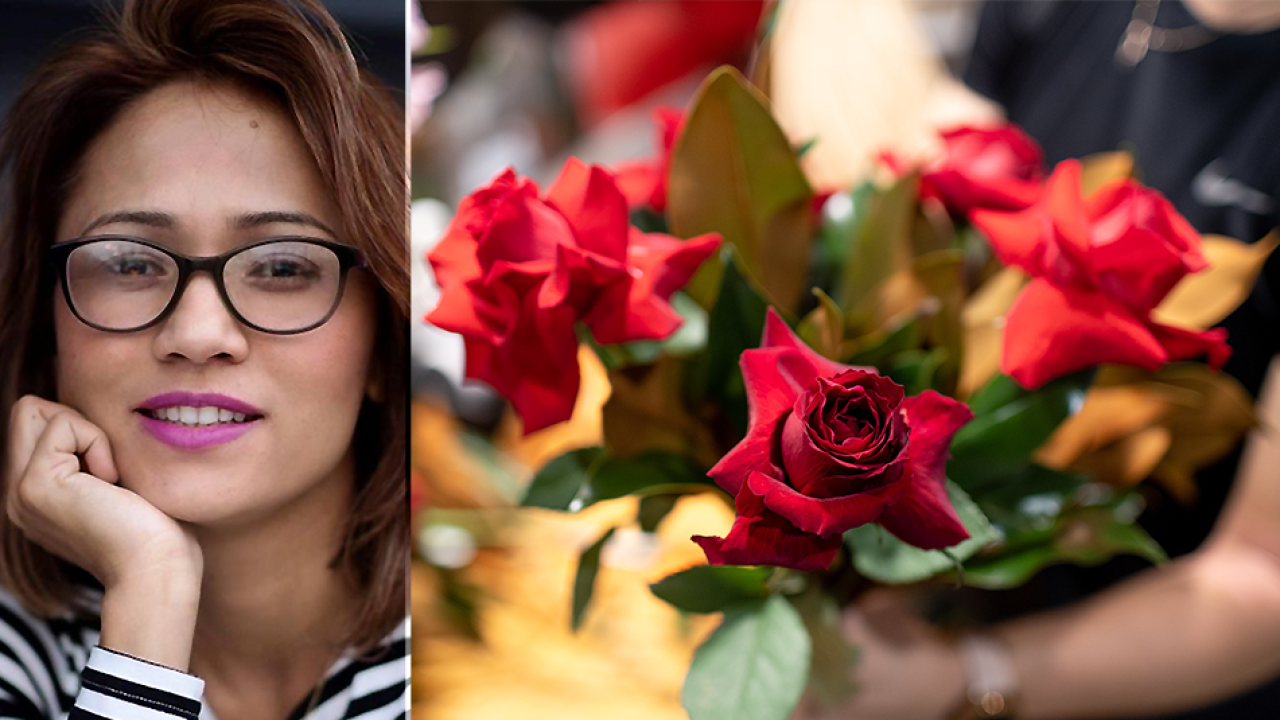 Nitu Neupane is a Sydney based Nepali florist.