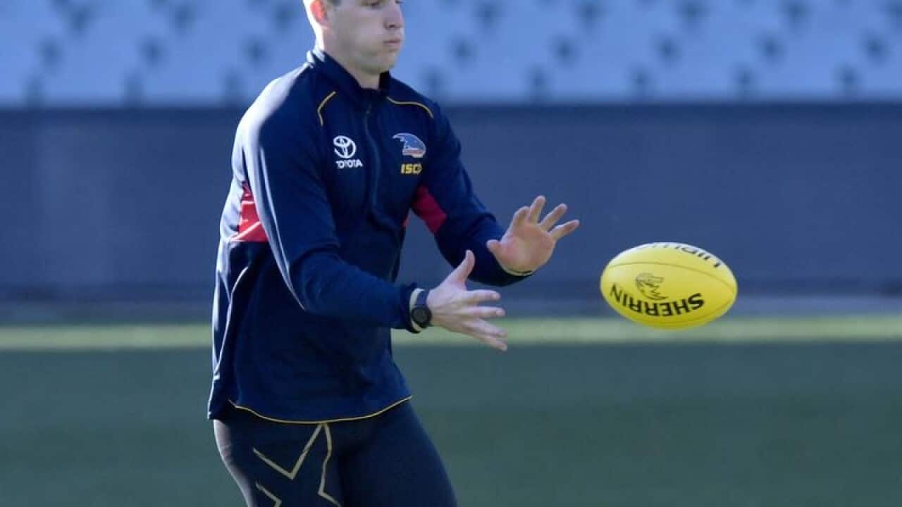AFL CROWS TRAINING JENKINS