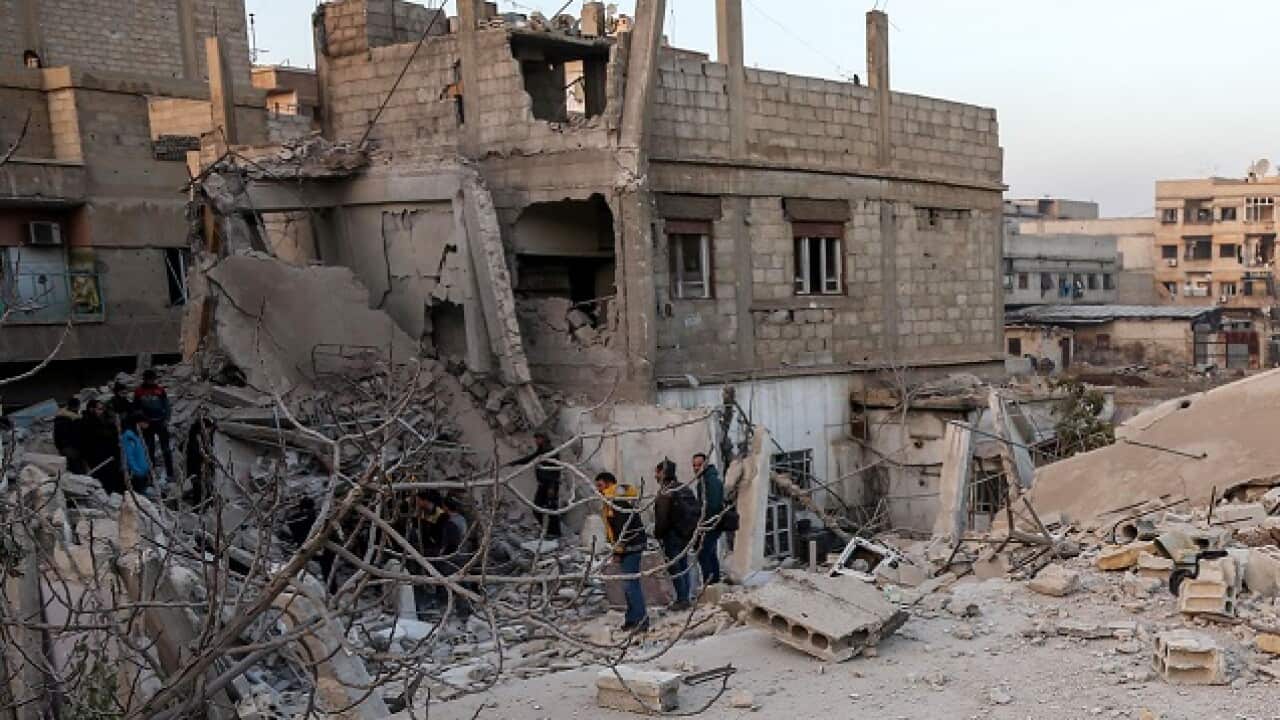 Fighting has flared in Eastern Ghouta.