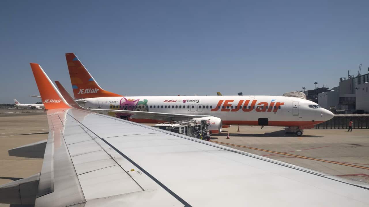 Jeju Air plane.