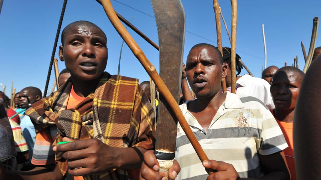 New strike hits South African gold mine