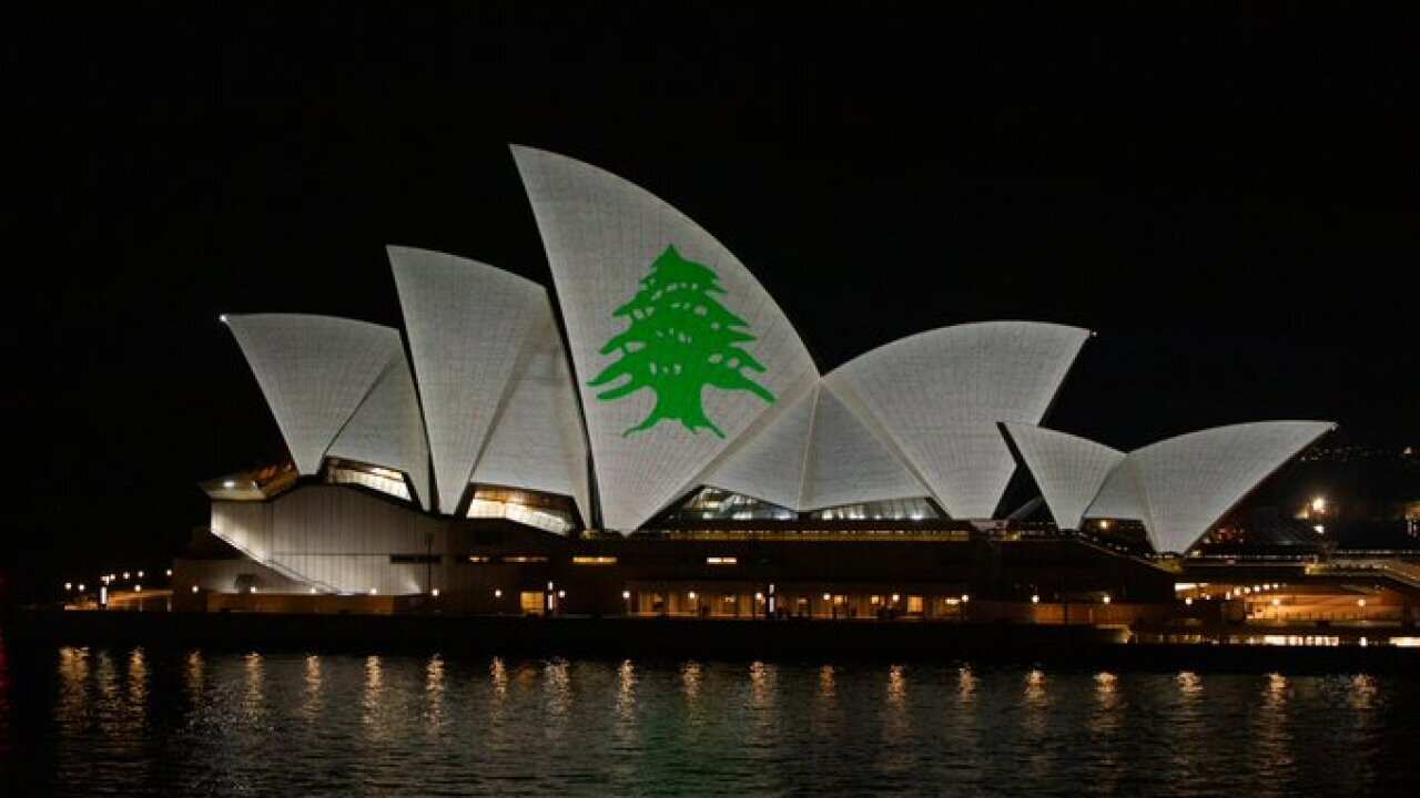 The Sydney Opera House carries the Cedar of Lebanon.