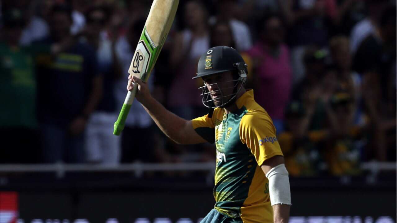 South Africa’s batsman AB de Villiers.