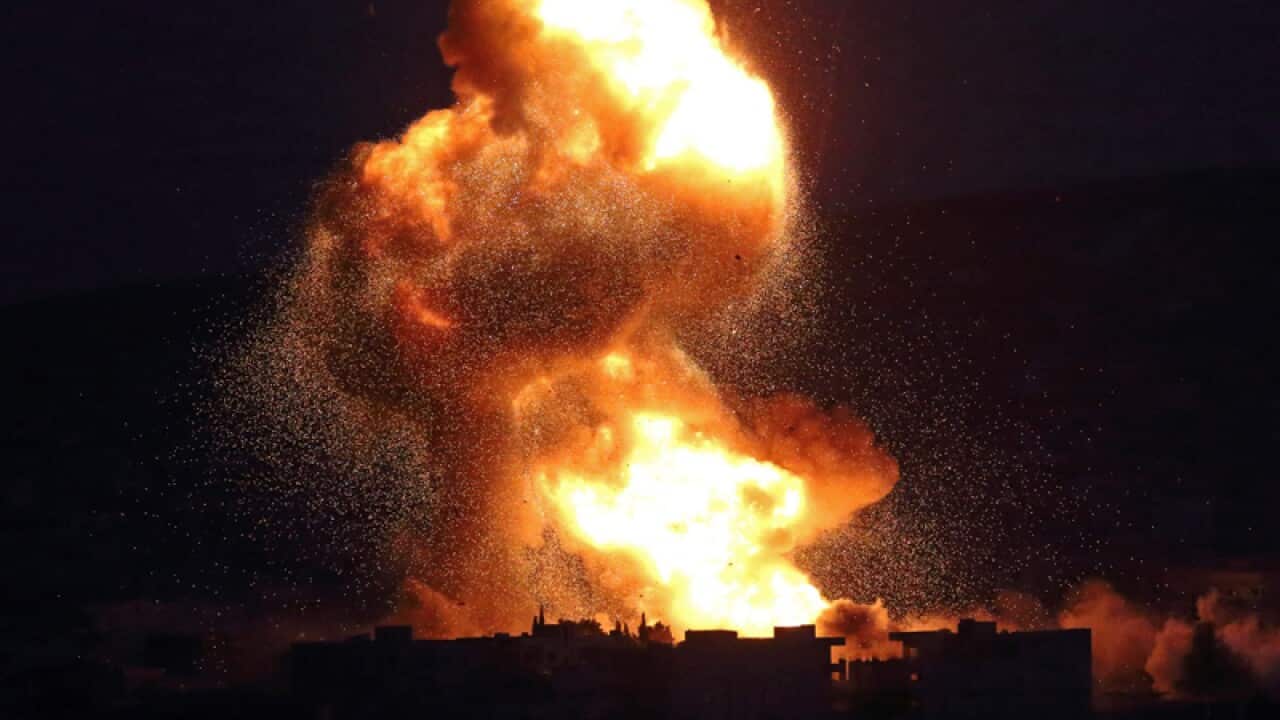 Conflict in Kobane.