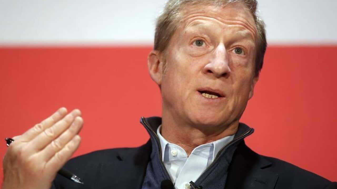 US Billionaire Tom Steyer.