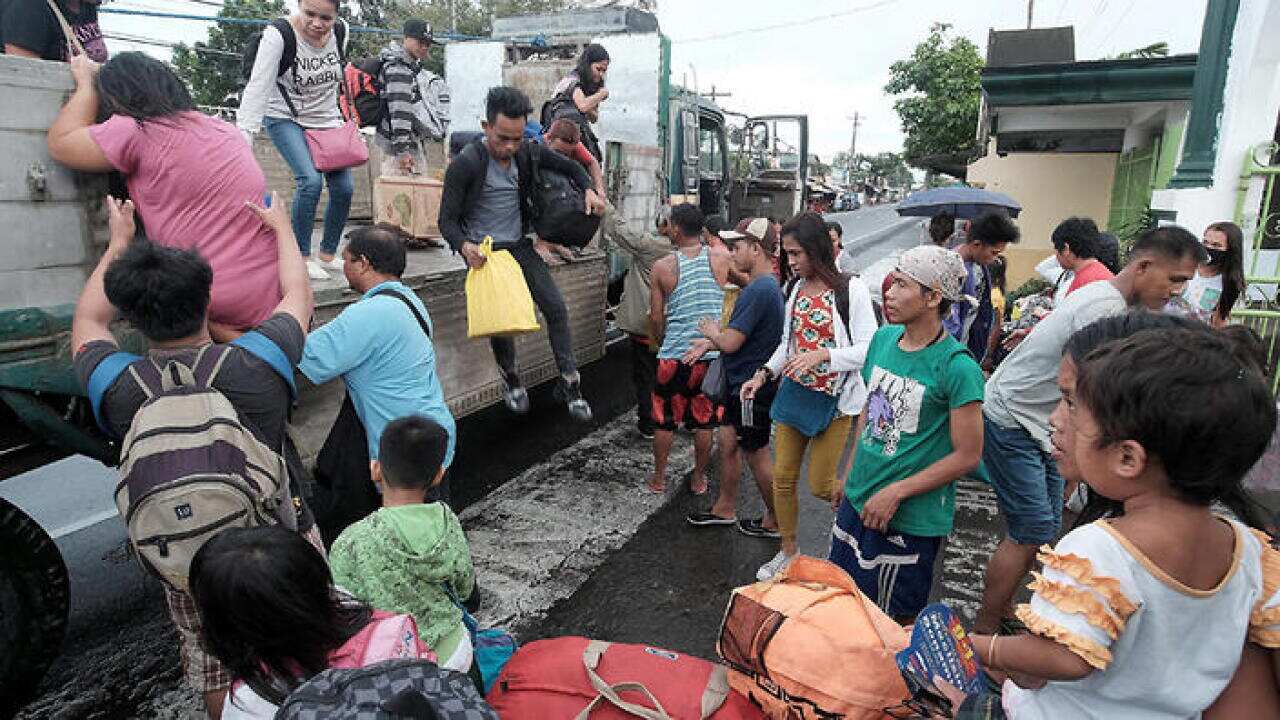 A powerful typhoon is heading for a Christmas Day collision with the central Philippines.