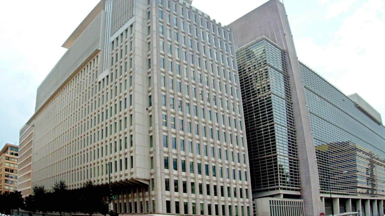The headquarters of the World Bank.