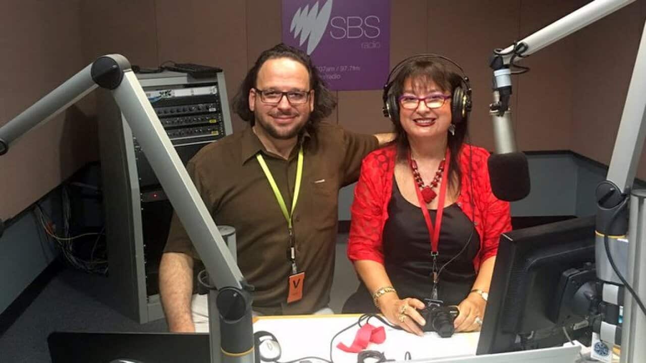 Prof Ghil'ad Zuckerman with Nitza Lowenstein