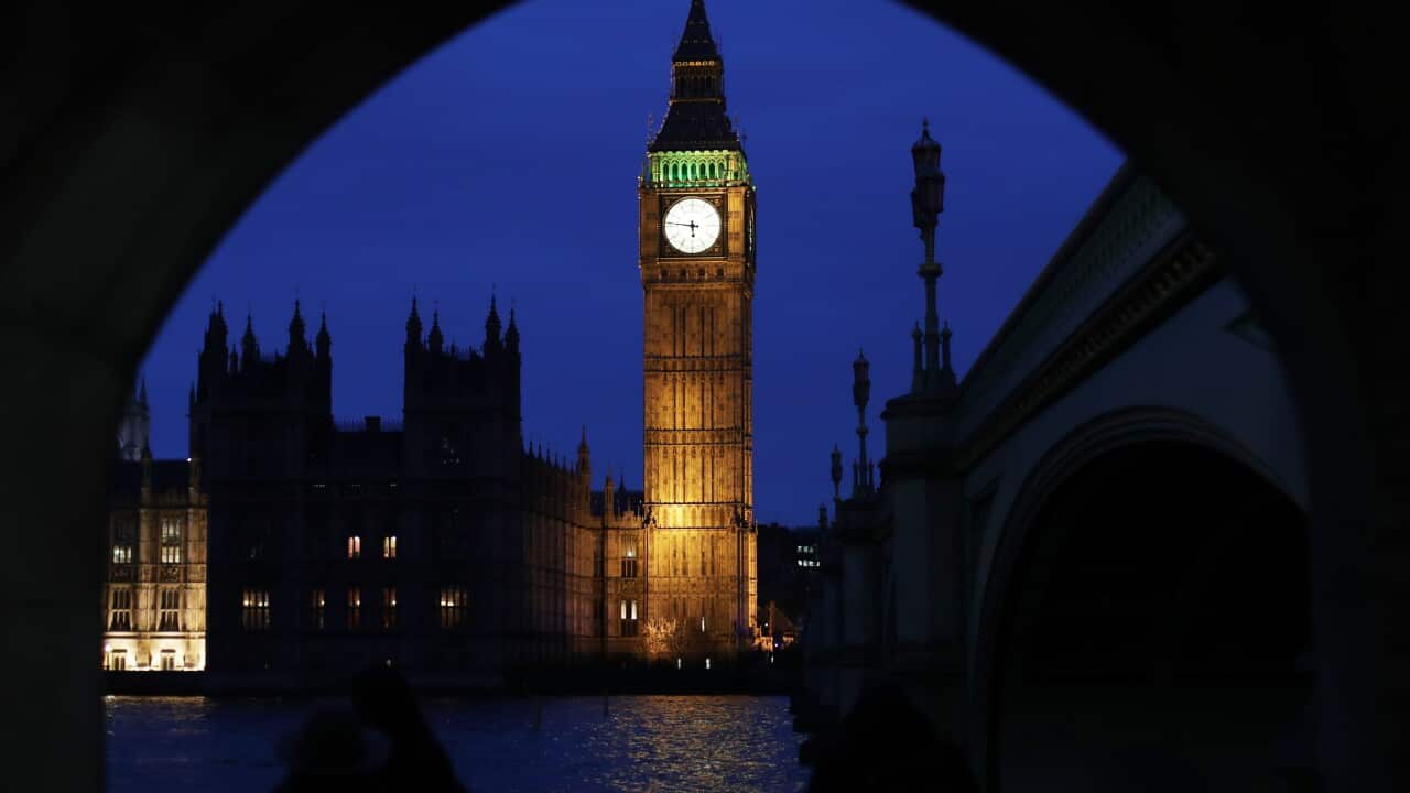 General view of Big Ben and the Houses of Parliament in London