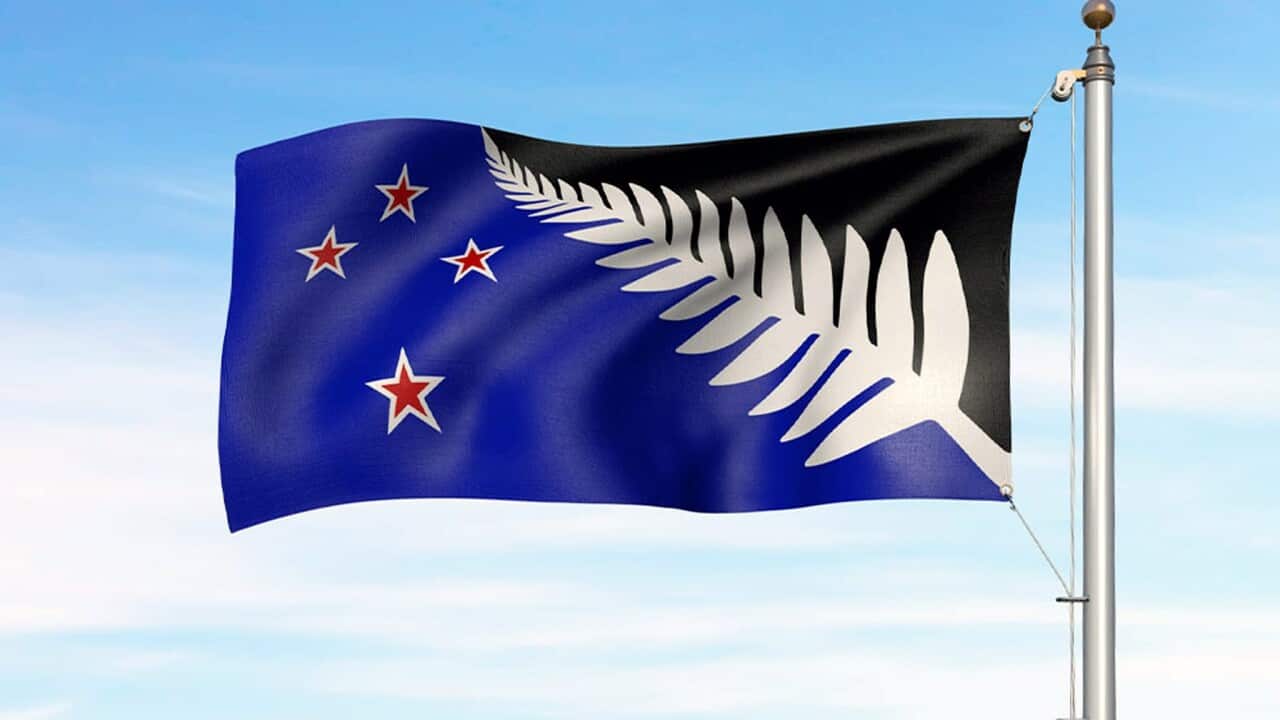 The Silver Fern design is New Zealand's potential new flag to replace the current flag.