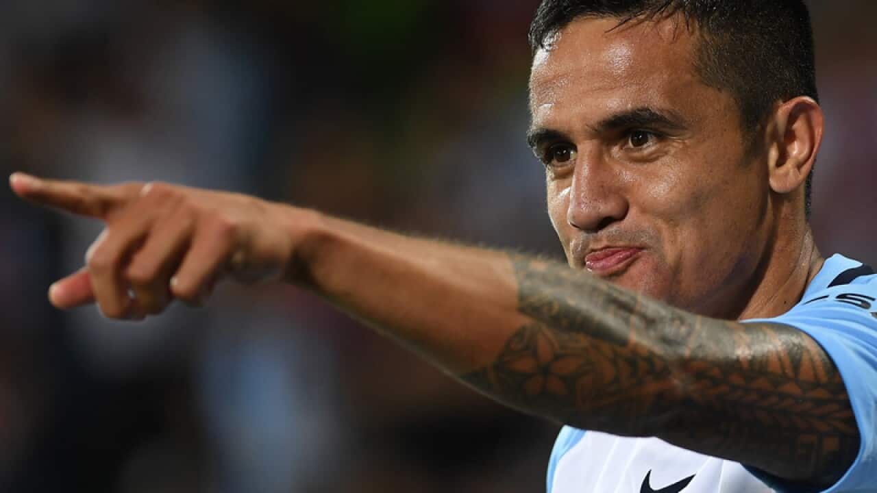 Melbourne City player Tim Cahill
